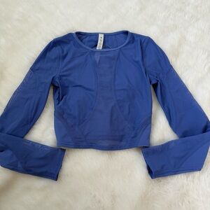 lululemon long sleeve mesh top